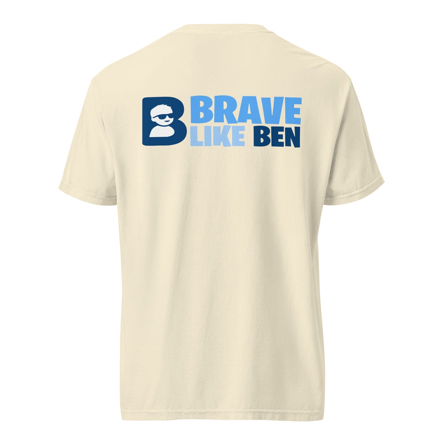 Signature | Comfort Colors T-Shirt | Brave Like Ben | Athletics Logo