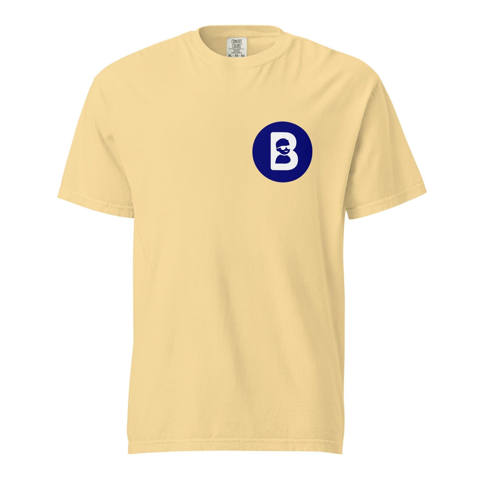 Signature | Comfort Colors T-Shirt | Brave Like Ben | Badge Logo