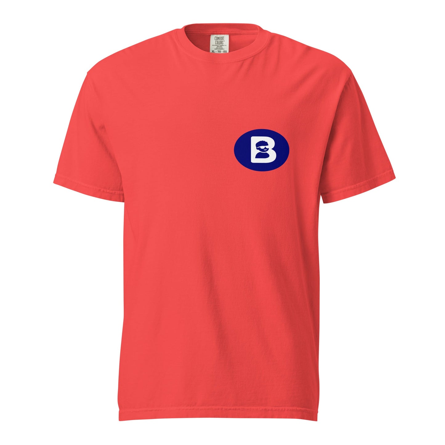 Signature | Comfort Colors T-Shirt | Brave Like Ben | Badge Logo
