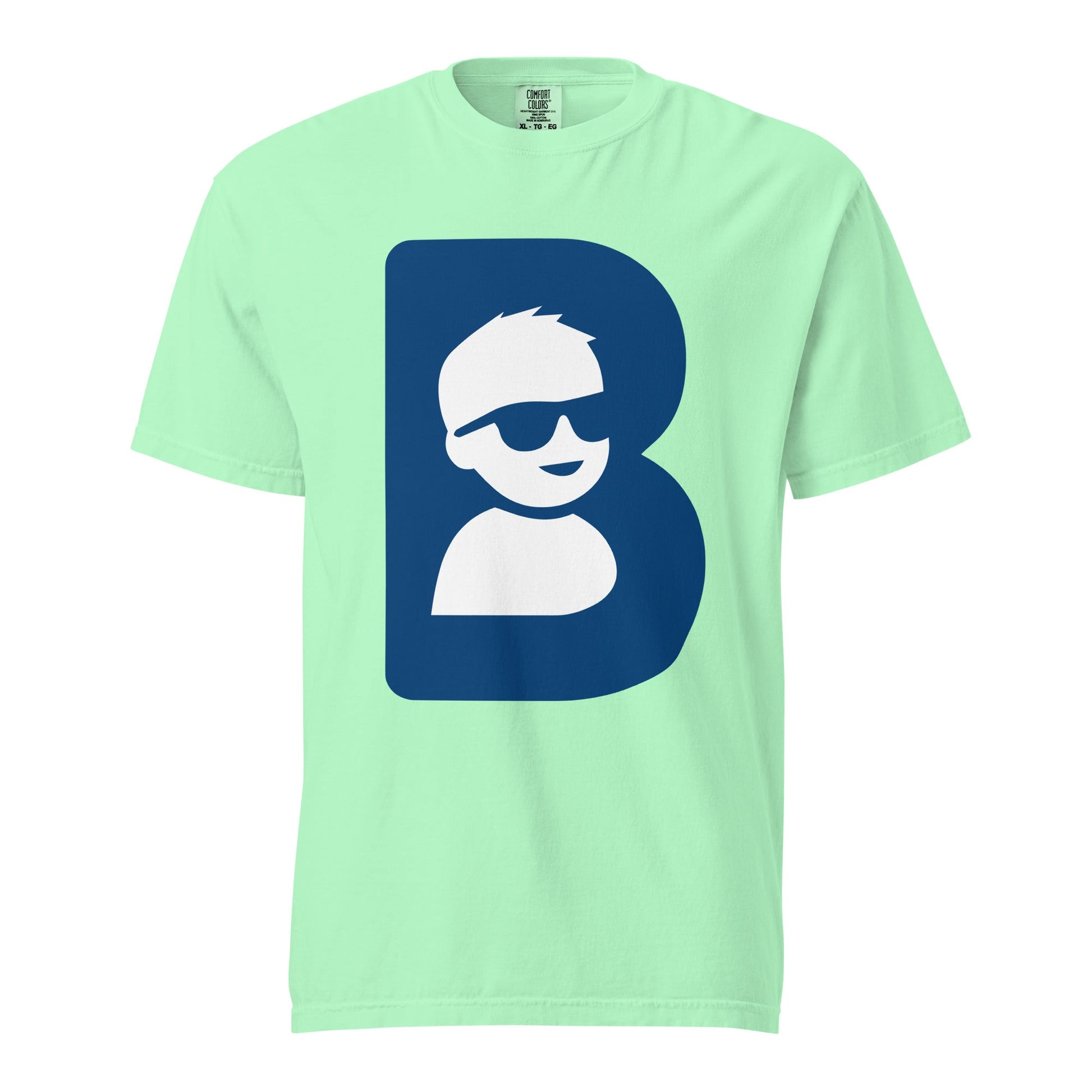 Signature | Comfort Colors T-Shirt | Brave Like Ben | Blue Maverick Logo