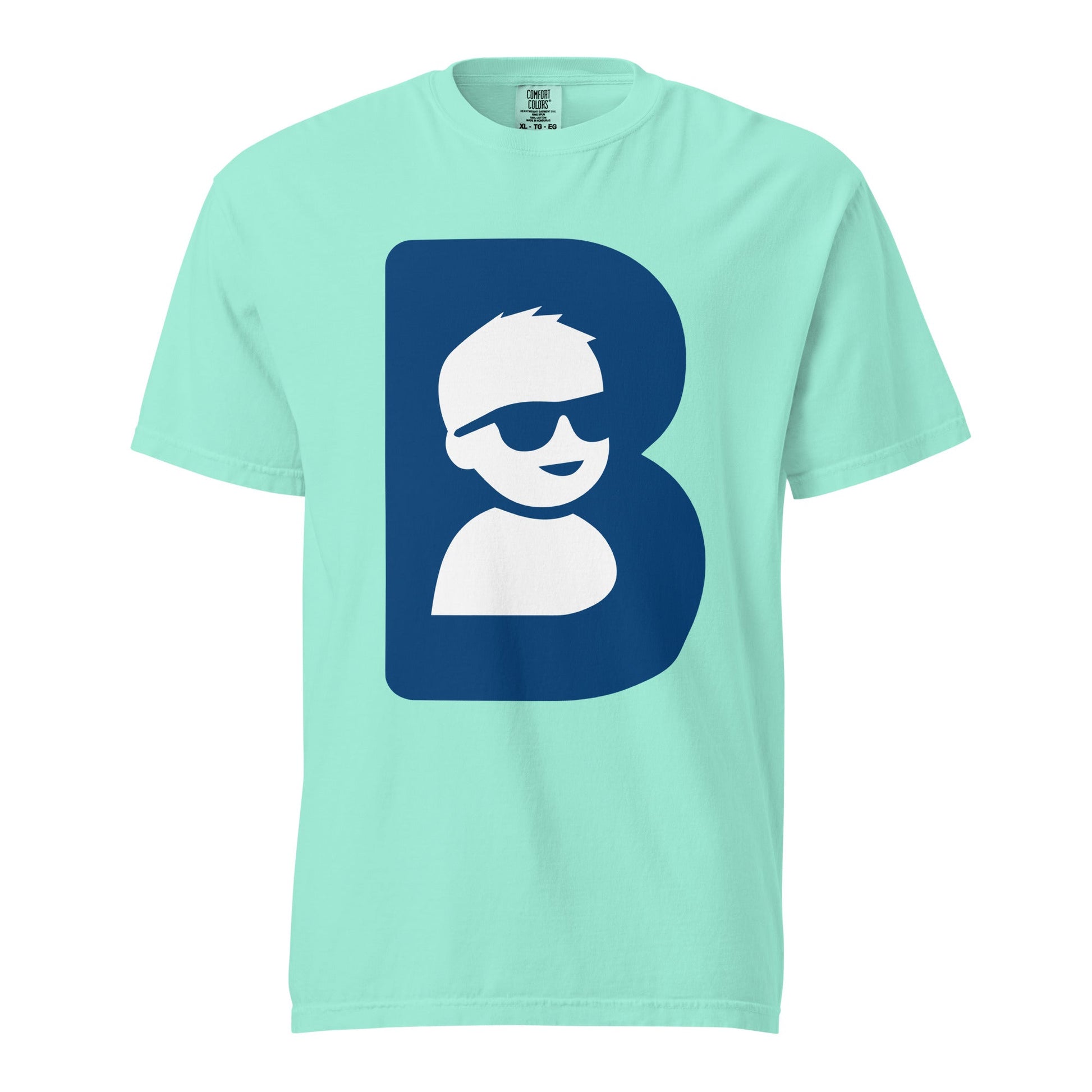 Signature | Comfort Colors T-Shirt | Brave Like Ben | Blue Maverick Logo