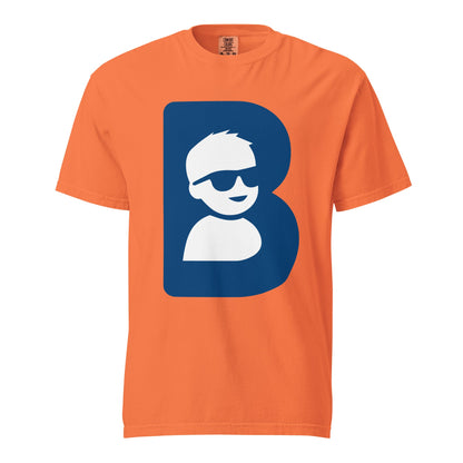 Signature | Comfort Colors T-Shirt | Brave Like Ben | Blue Maverick Logo