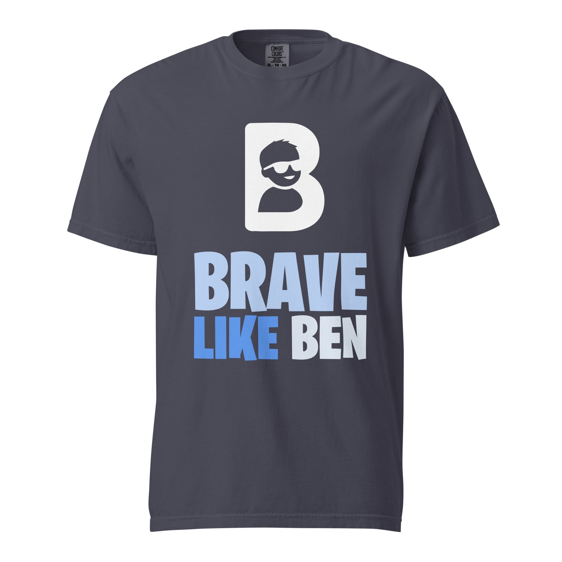 Signature | Comfort Colors T-Shirt | Brave Like Ben | Braveheart Logo