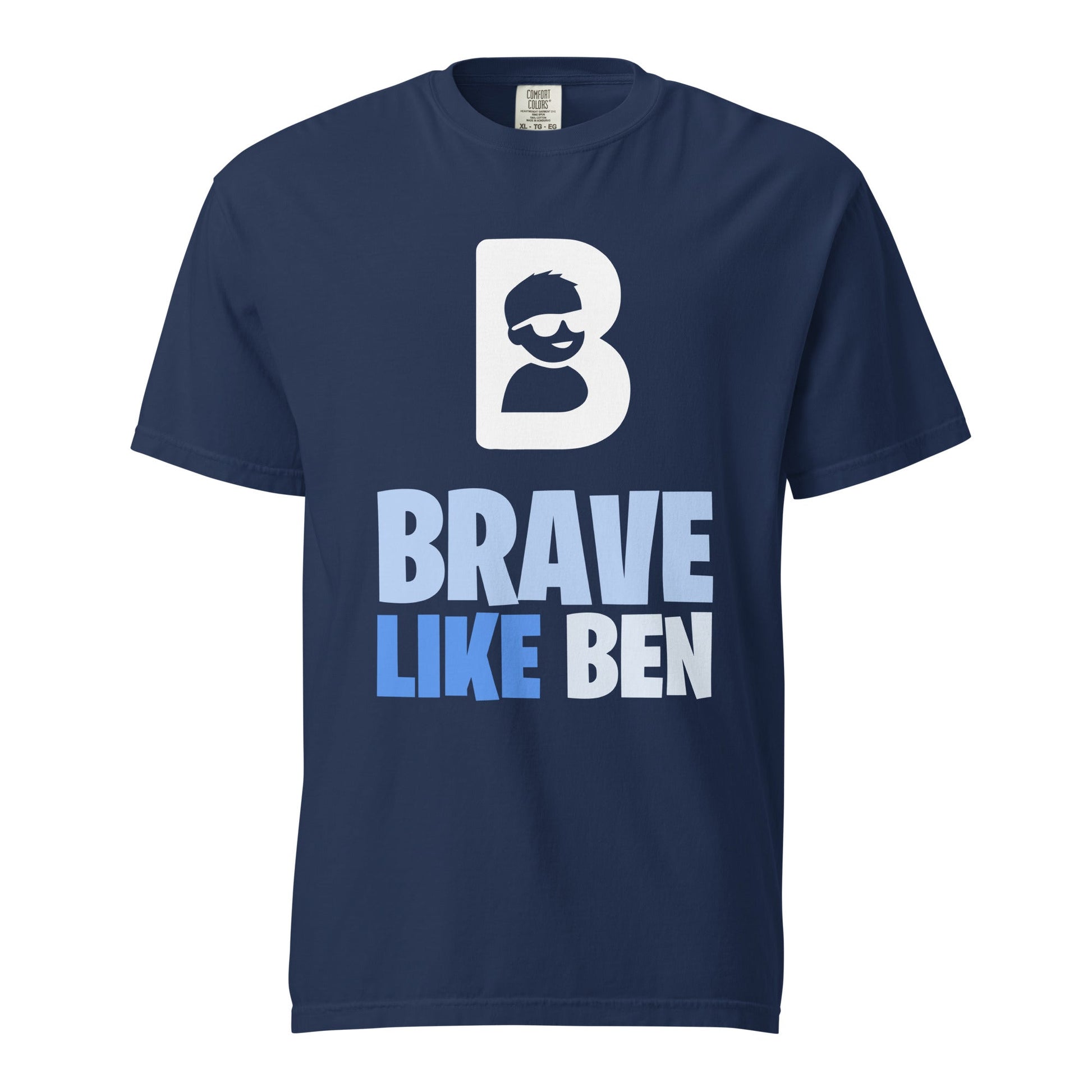 Signature | Comfort Colors T-Shirt | Brave Like Ben | Braveheart Logo