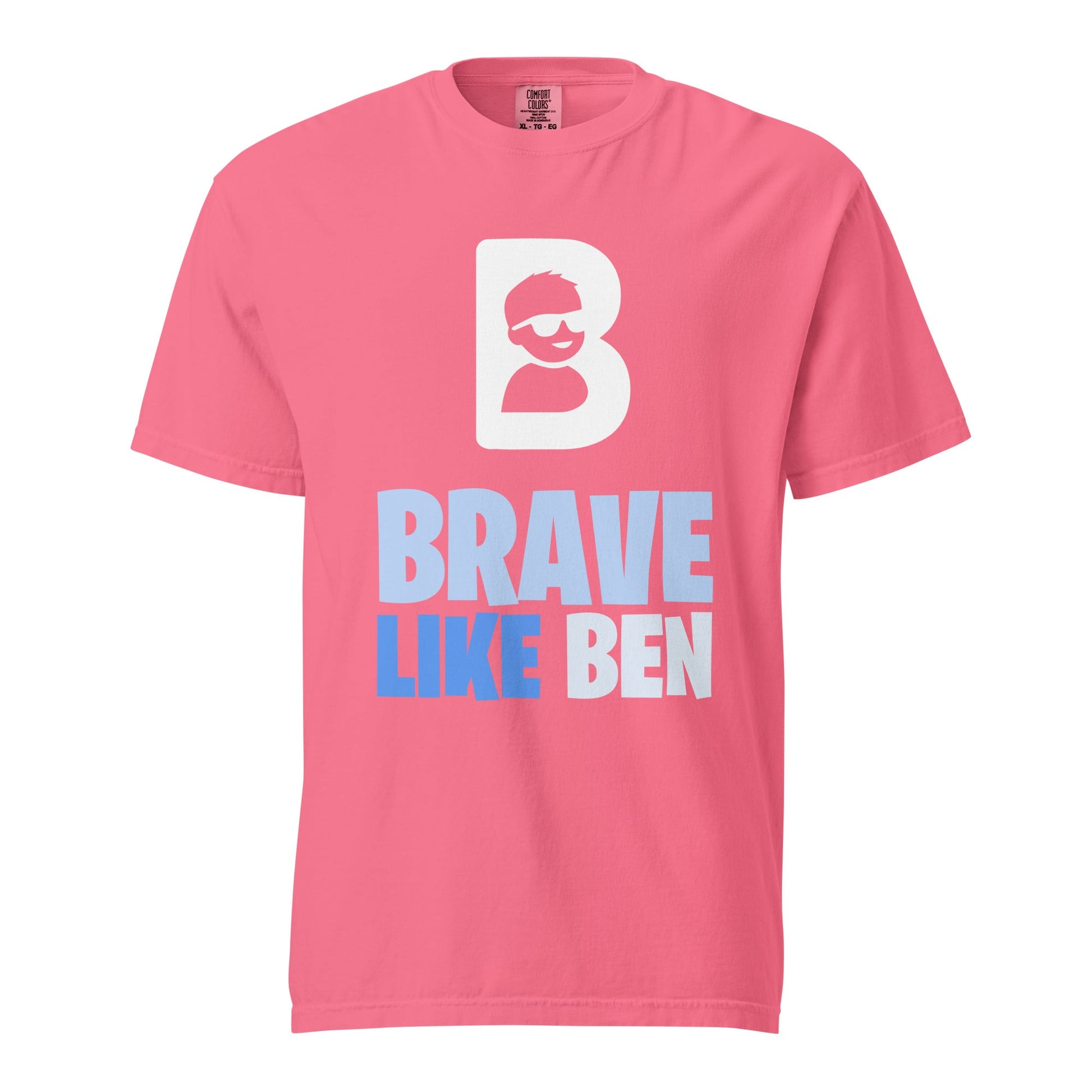 Signature | Comfort Colors T-Shirt | Brave Like Ben | Braveheart Logo