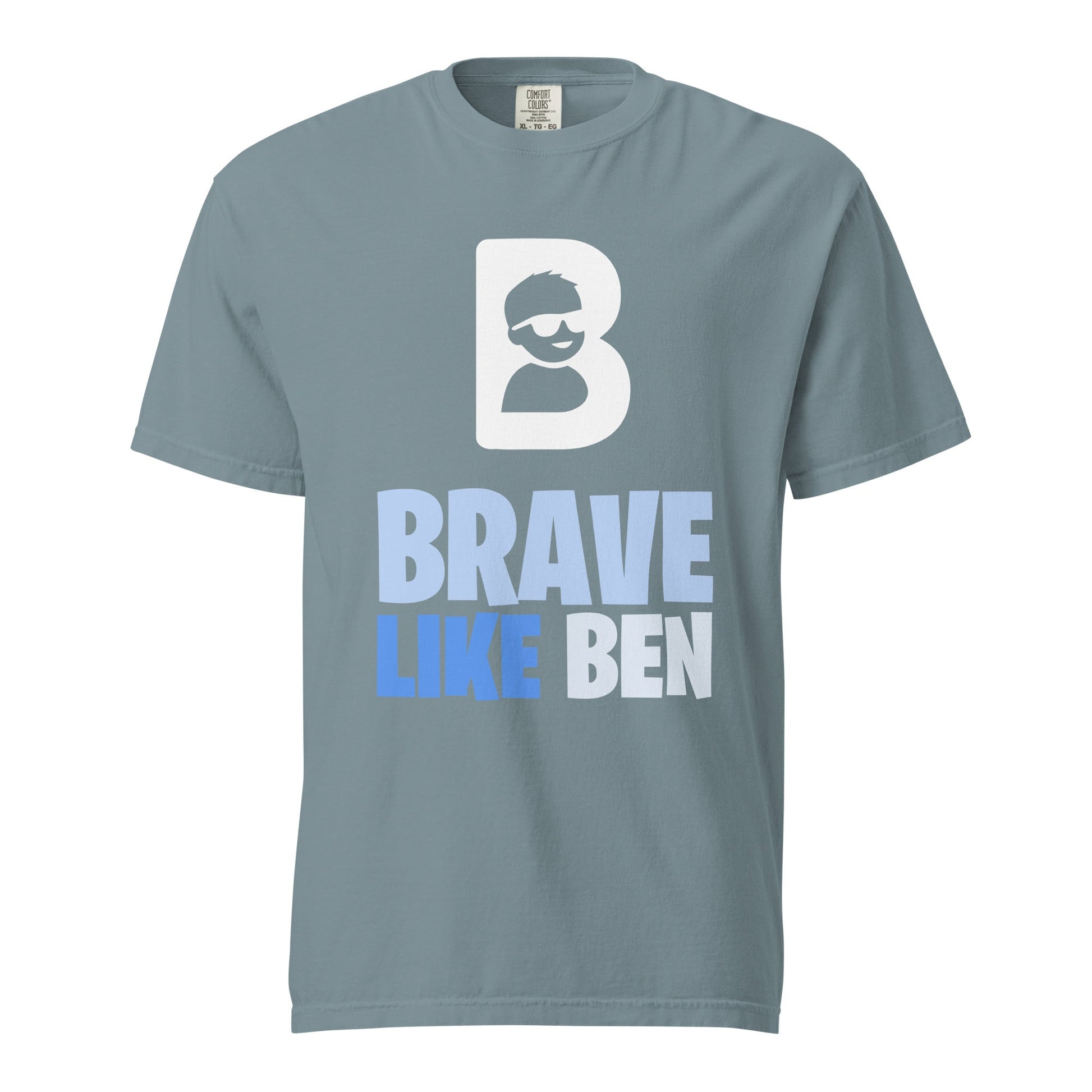 Signature | Comfort Colors T-Shirt | Brave Like Ben | Braveheart Logo