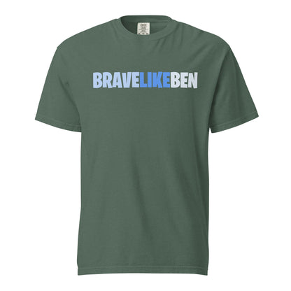 Signature | Comfort Colors T-Shirt | Brave Like Ben | Script Logo
