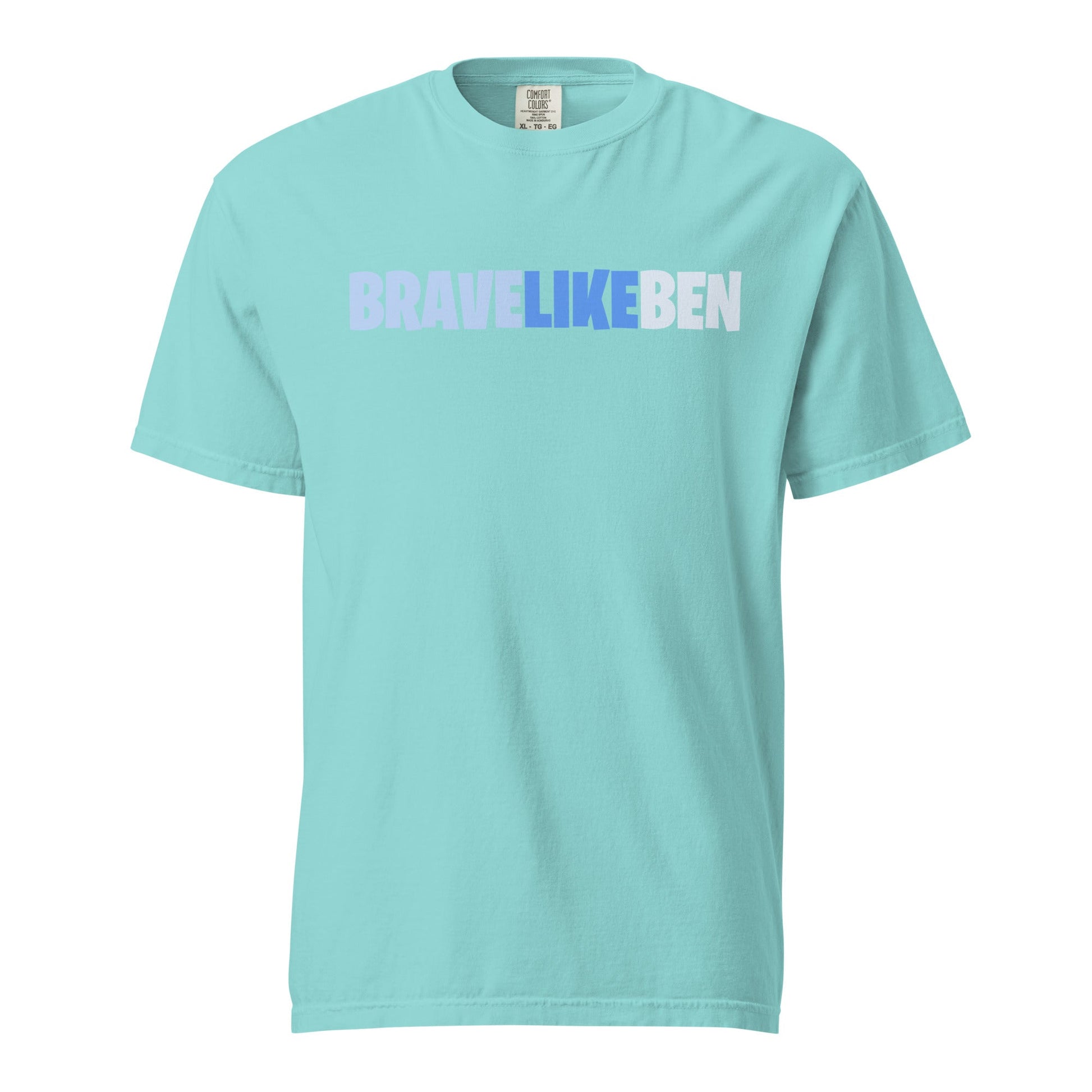 Signature | Comfort Colors T-Shirt | Brave Like Ben | Script Logo