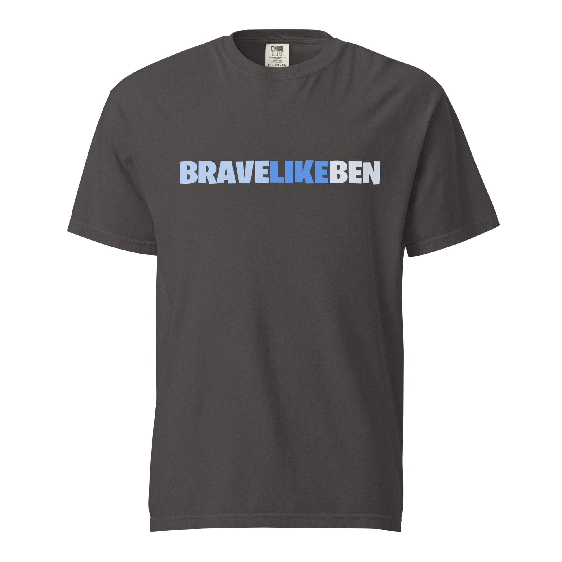 Signature | Comfort Colors T-Shirt | Brave Like Ben | Script Logo