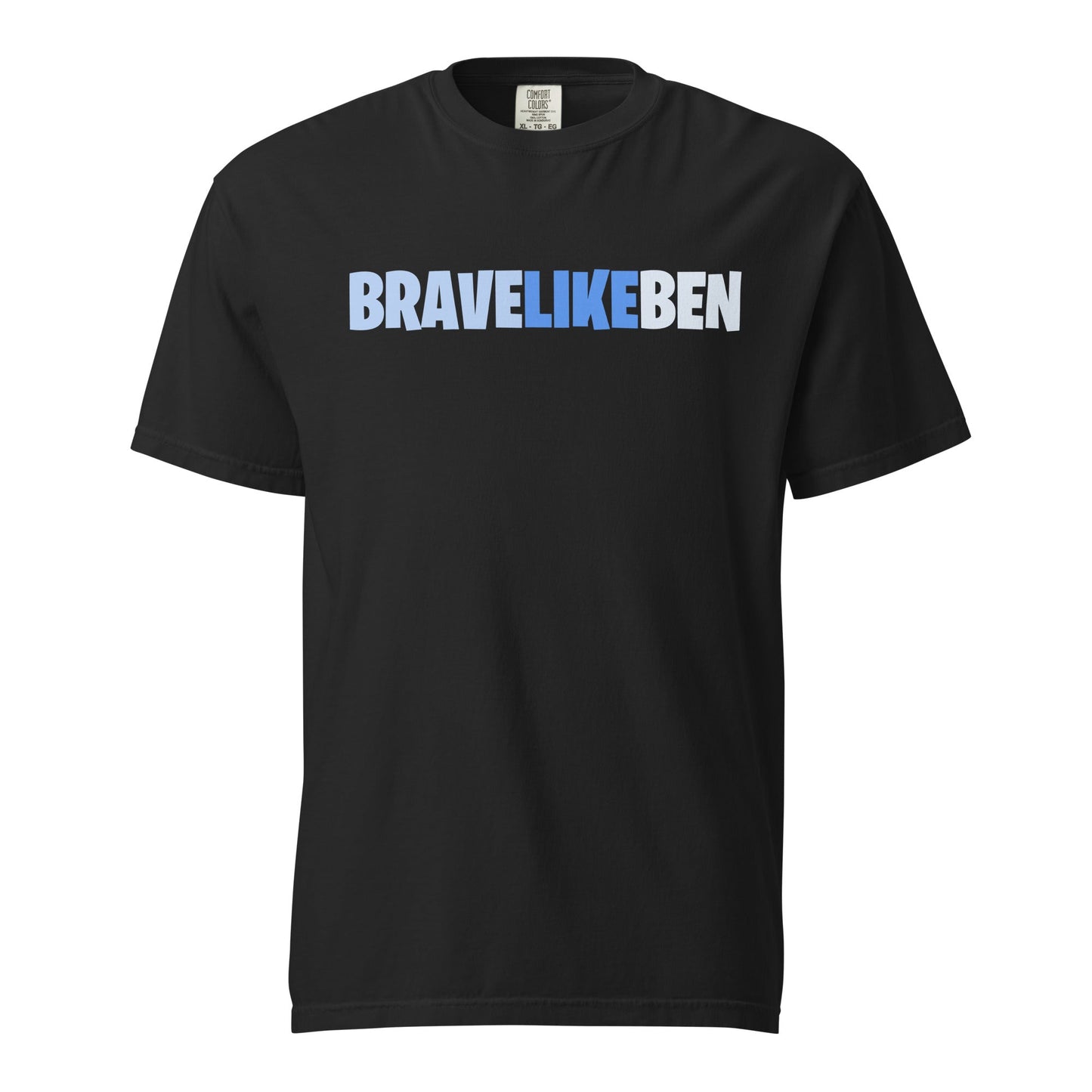 Signature | Comfort Colors T-Shirt | Brave Like Ben | Script Logo