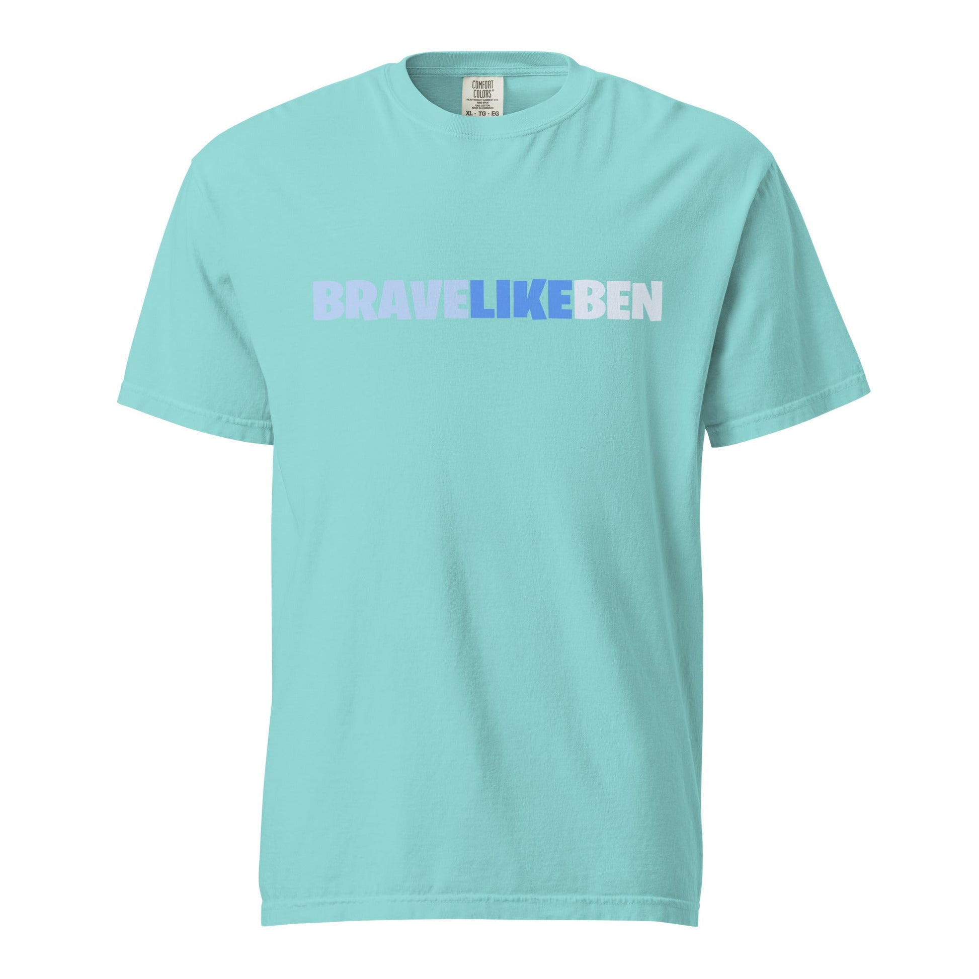 Signature | Comfort Colors T-Shirt | Brave Like Ben | Script Logo