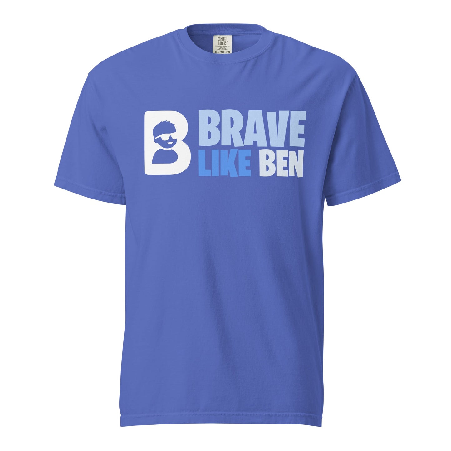 Signature | Comfort Colors T-Shirt | Brave Like Ben | Valor Logo