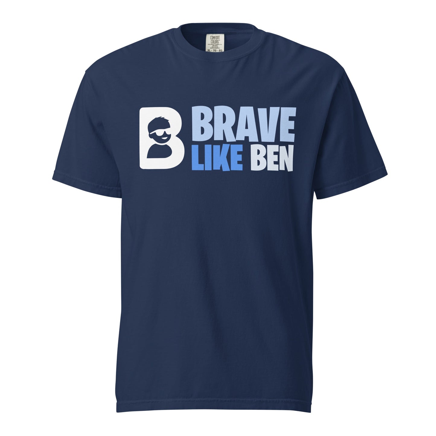 Signature | Comfort Colors T-Shirt | Brave Like Ben | Valor Logo