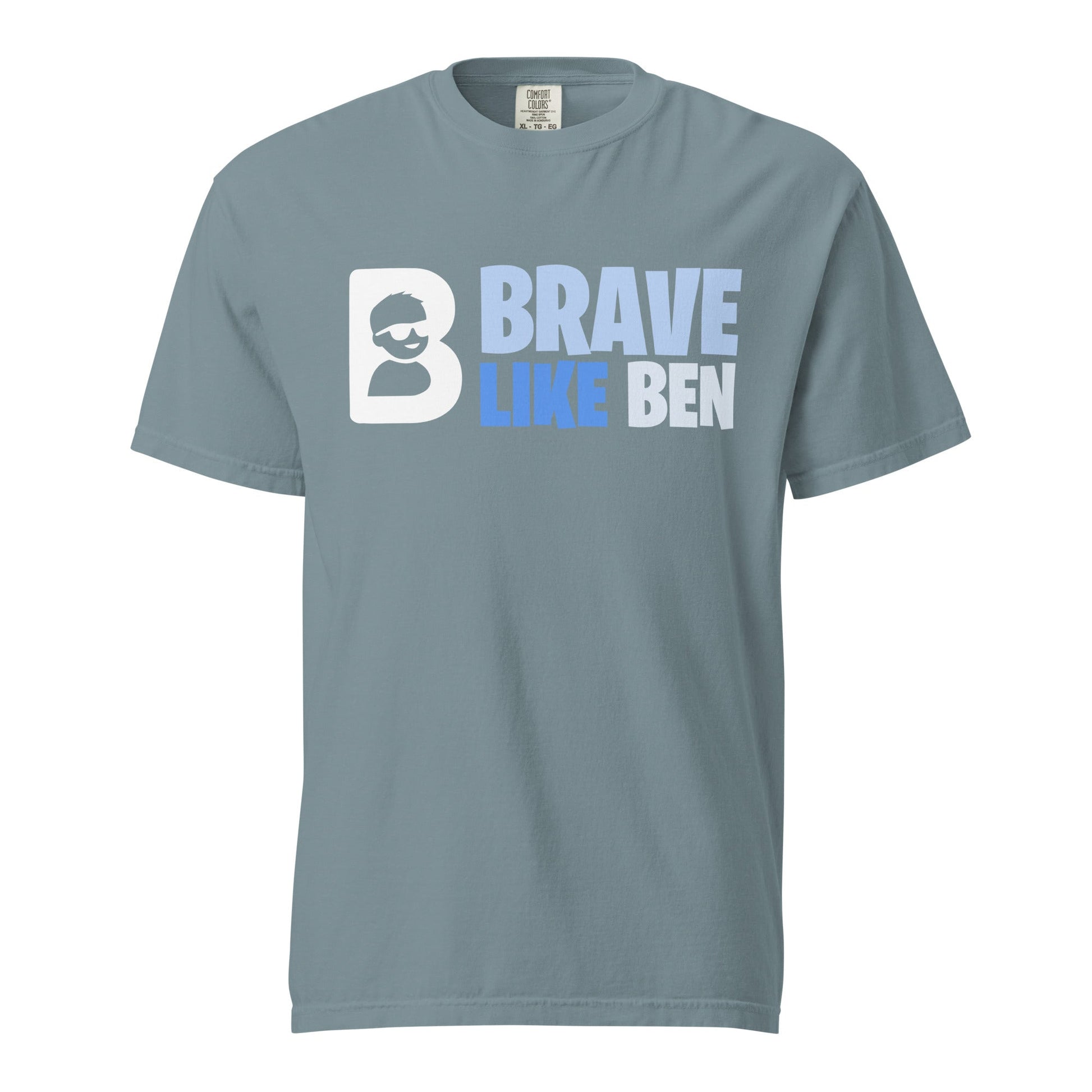 Signature | Comfort Colors T-Shirt | Brave Like Ben | Valor Logo