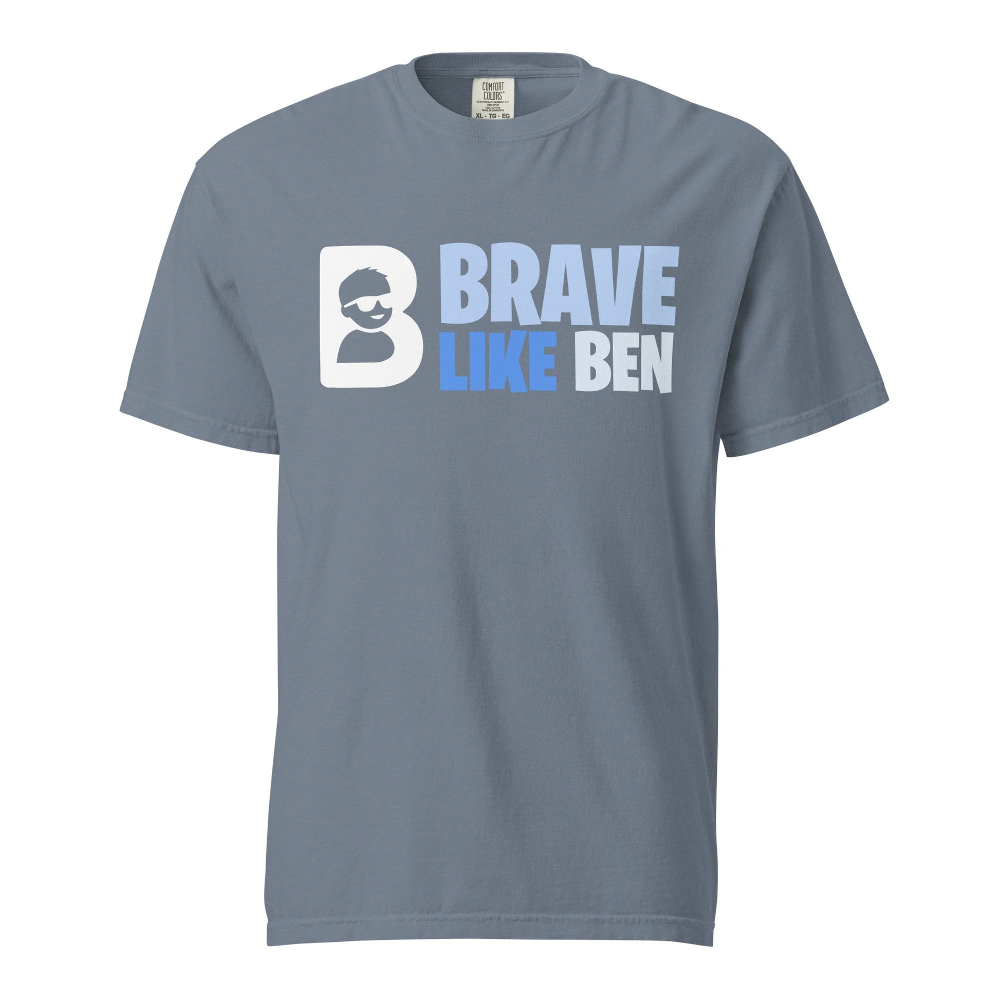 Signature | Comfort Colors T-Shirt | Brave Like Ben | Valor Logo