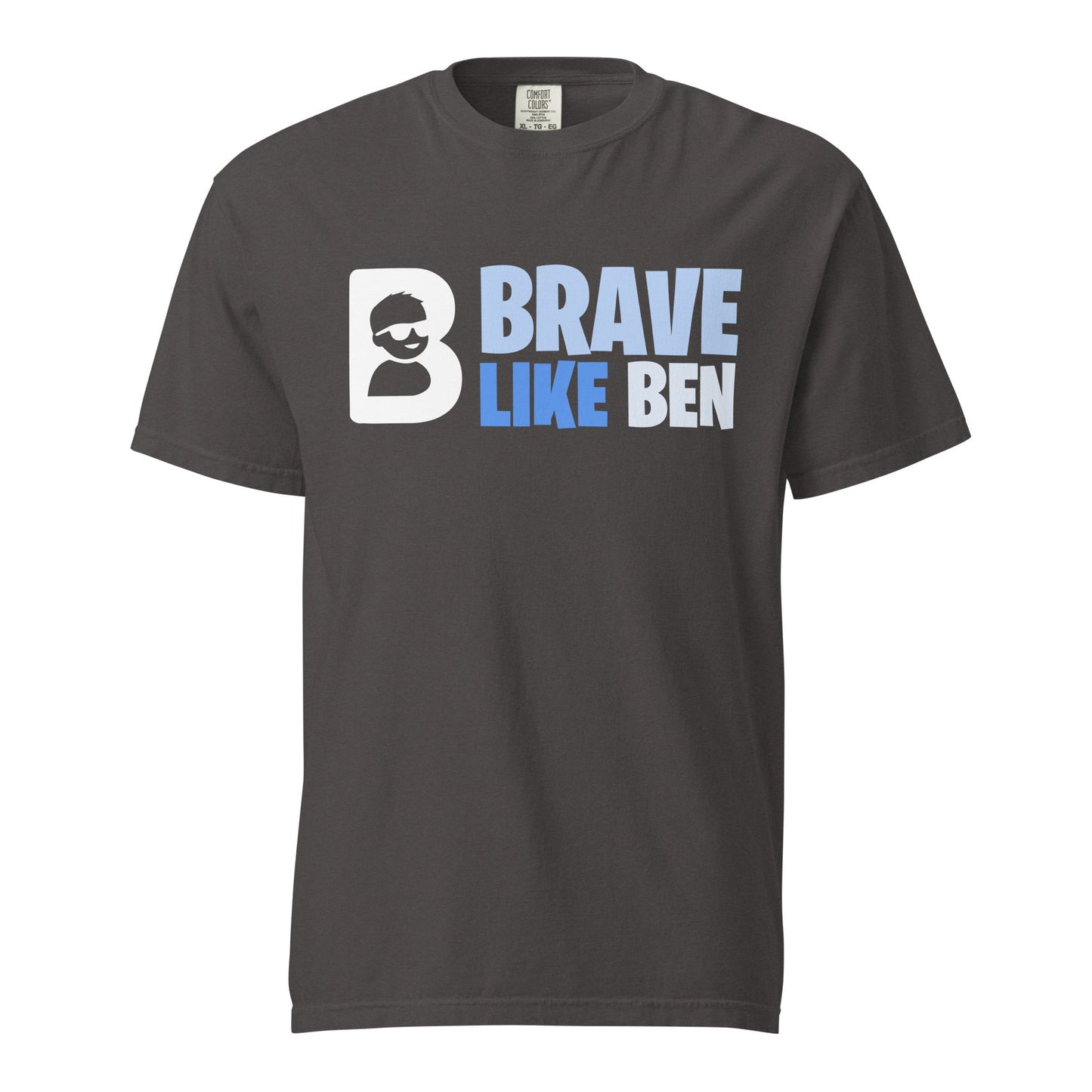 Signature | Comfort Colors T-Shirt | Brave Like Ben | Valor Logo