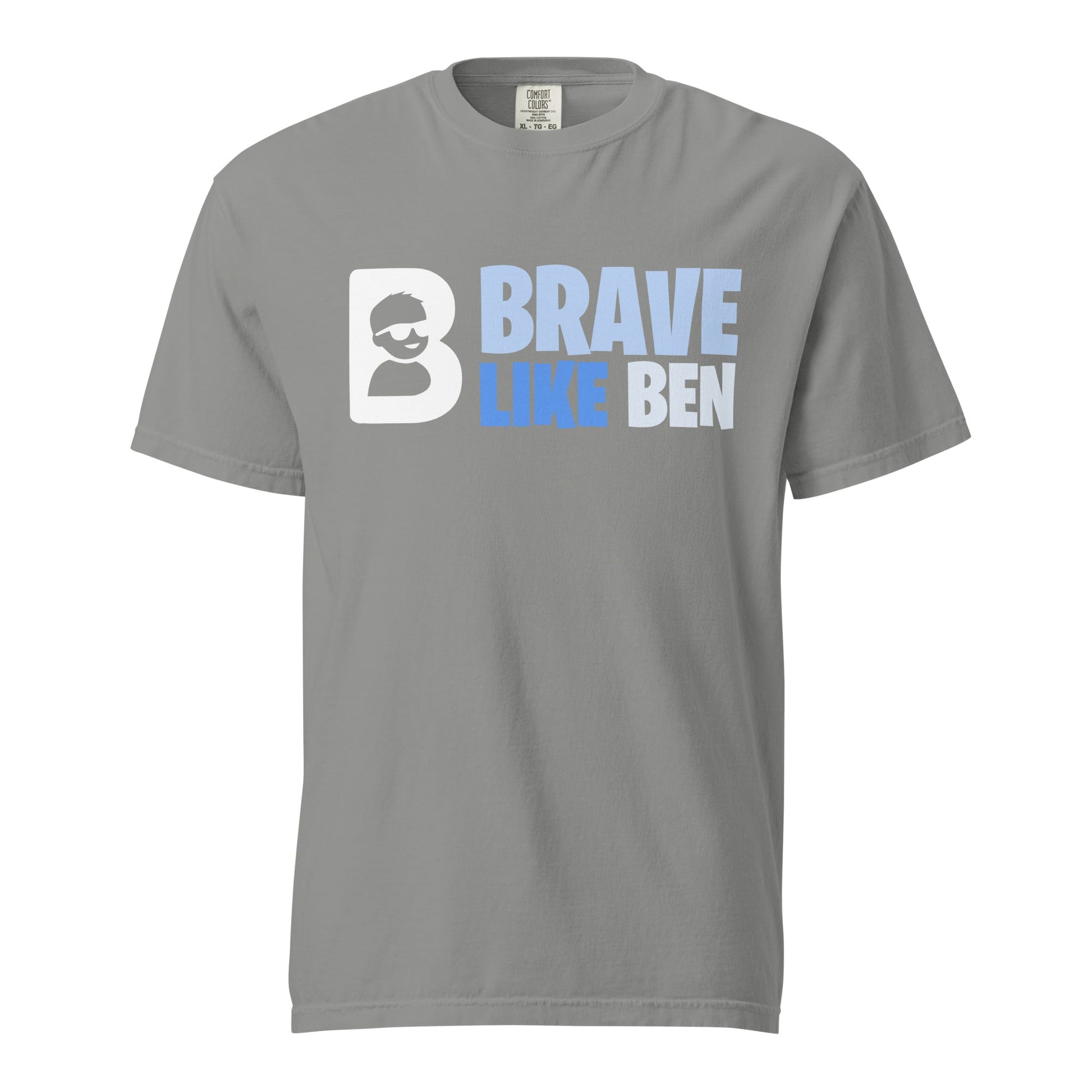 Signature | Comfort Colors T-Shirt | Brave Like Ben | Valor Logo