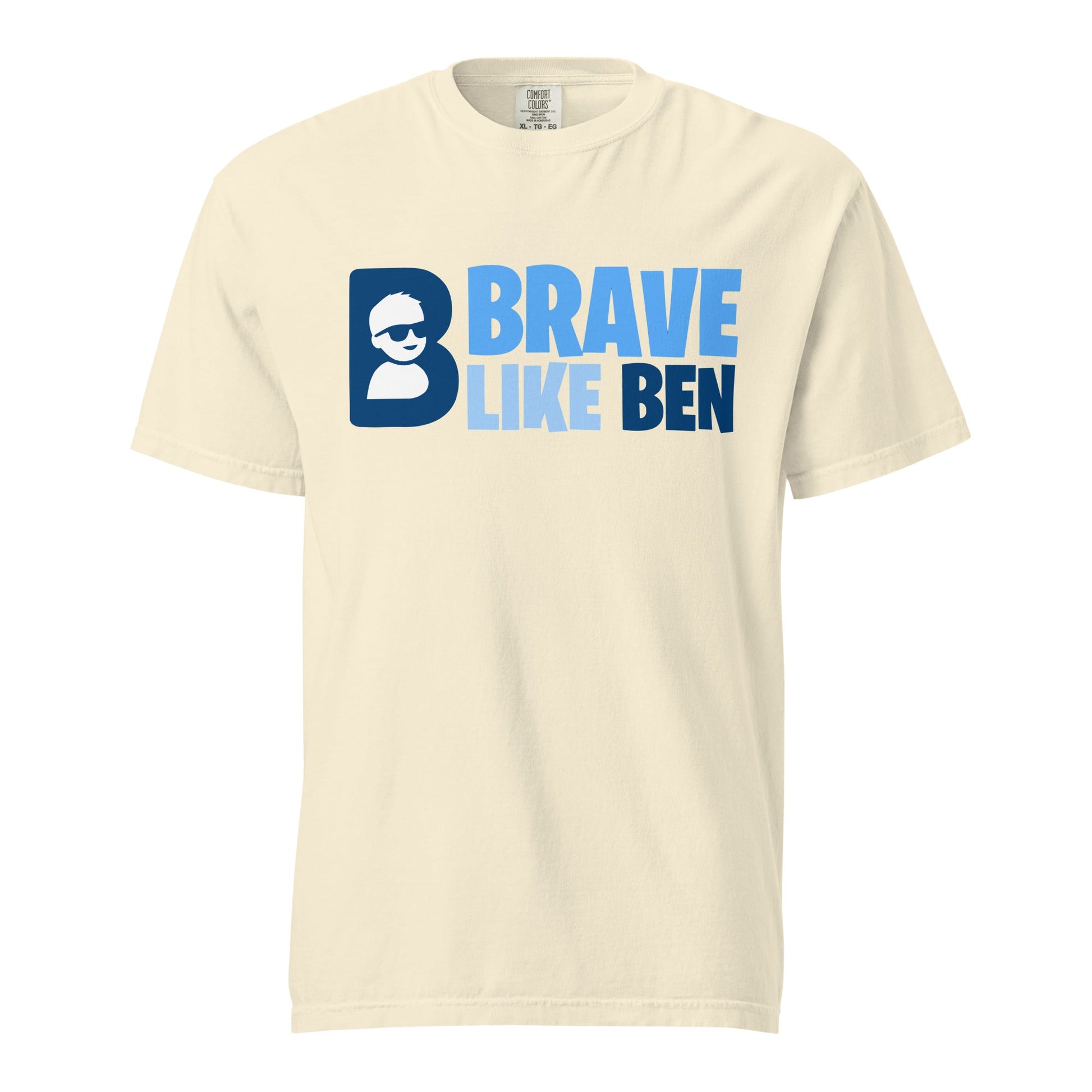 Signature | Comfort Colors T-Shirt | Brave Like Ben | Vanguard Logo