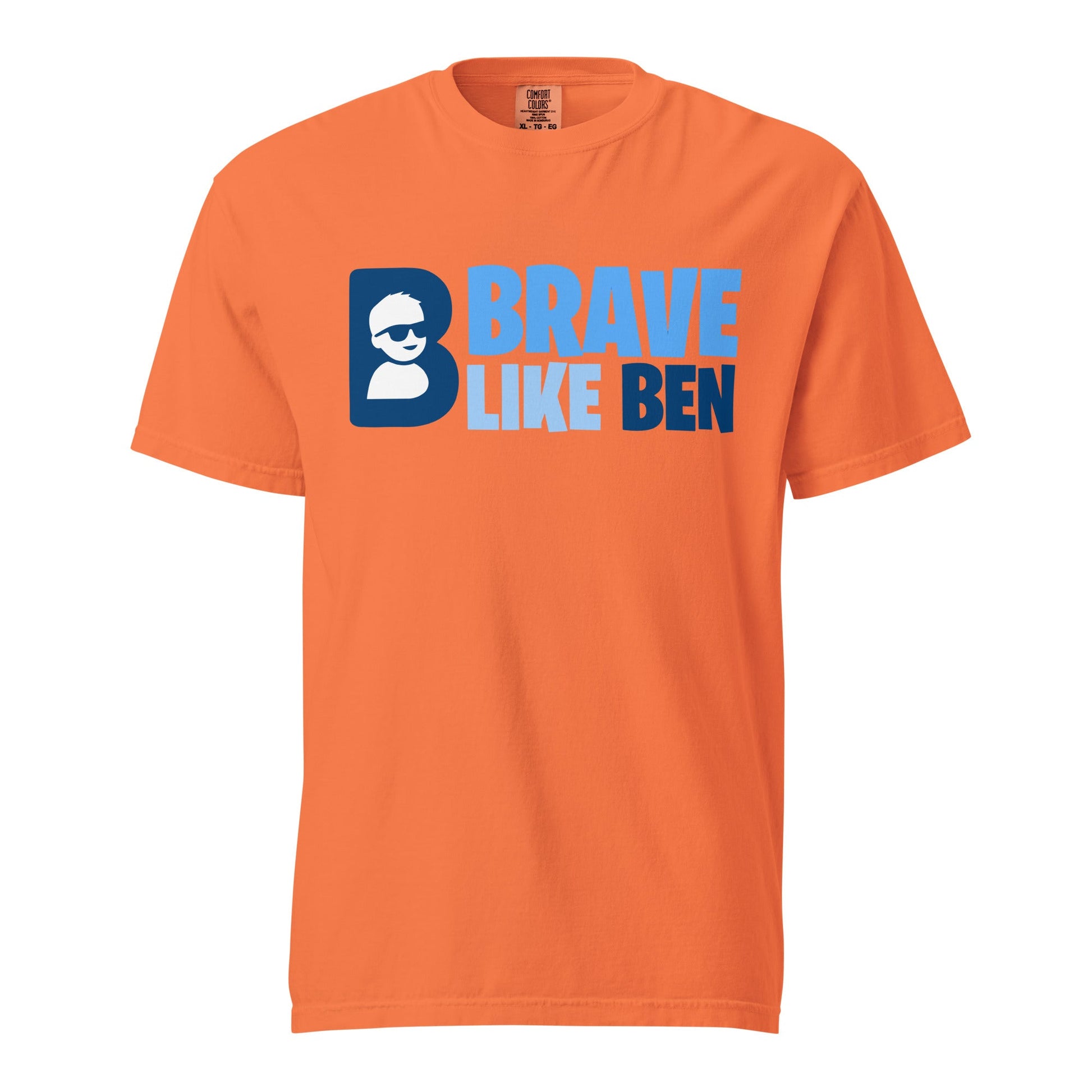 Signature | Comfort Colors T-Shirt | Brave Like Ben | Vanguard Logo