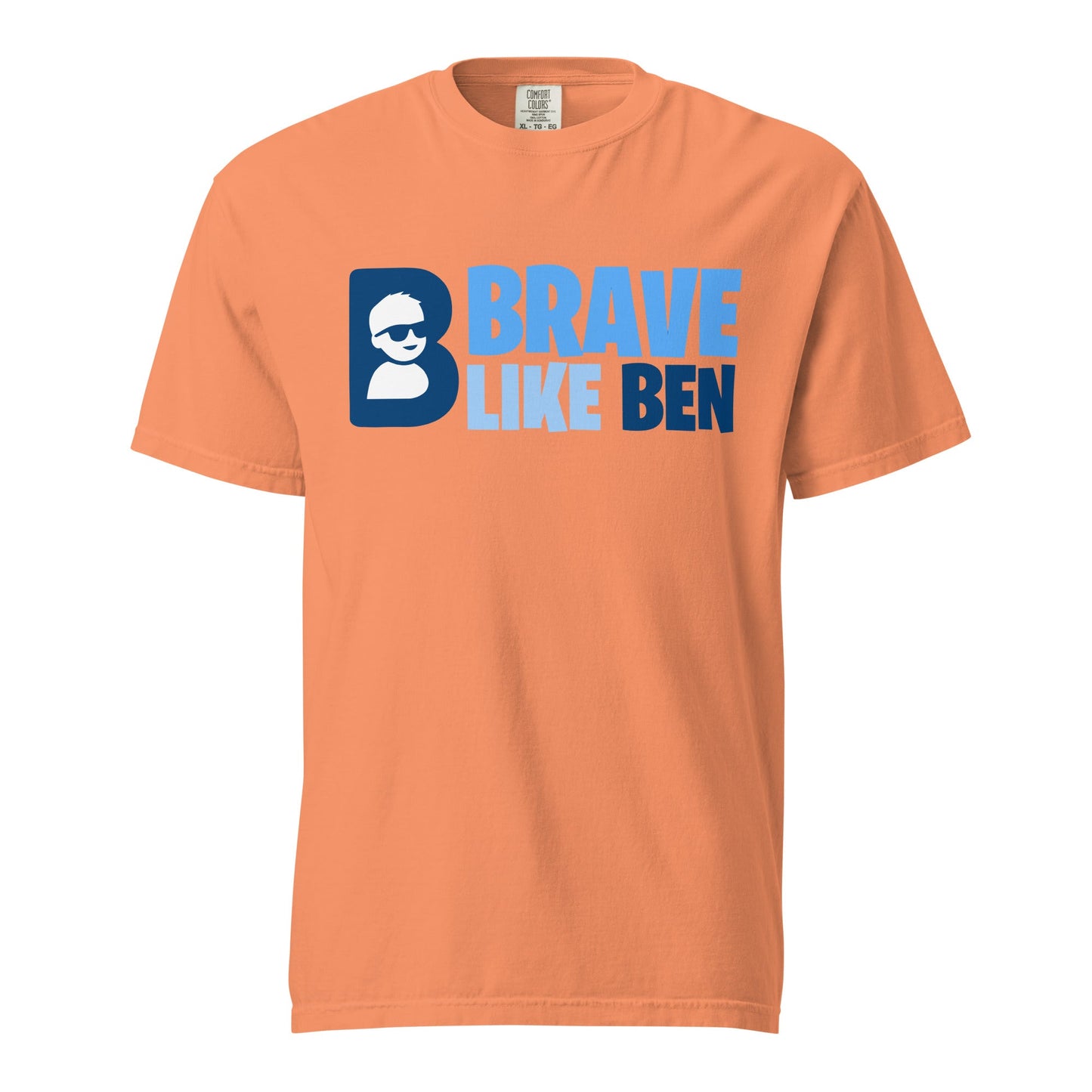 Signature | Comfort Colors T-Shirt | Brave Like Ben | Vanguard Logo