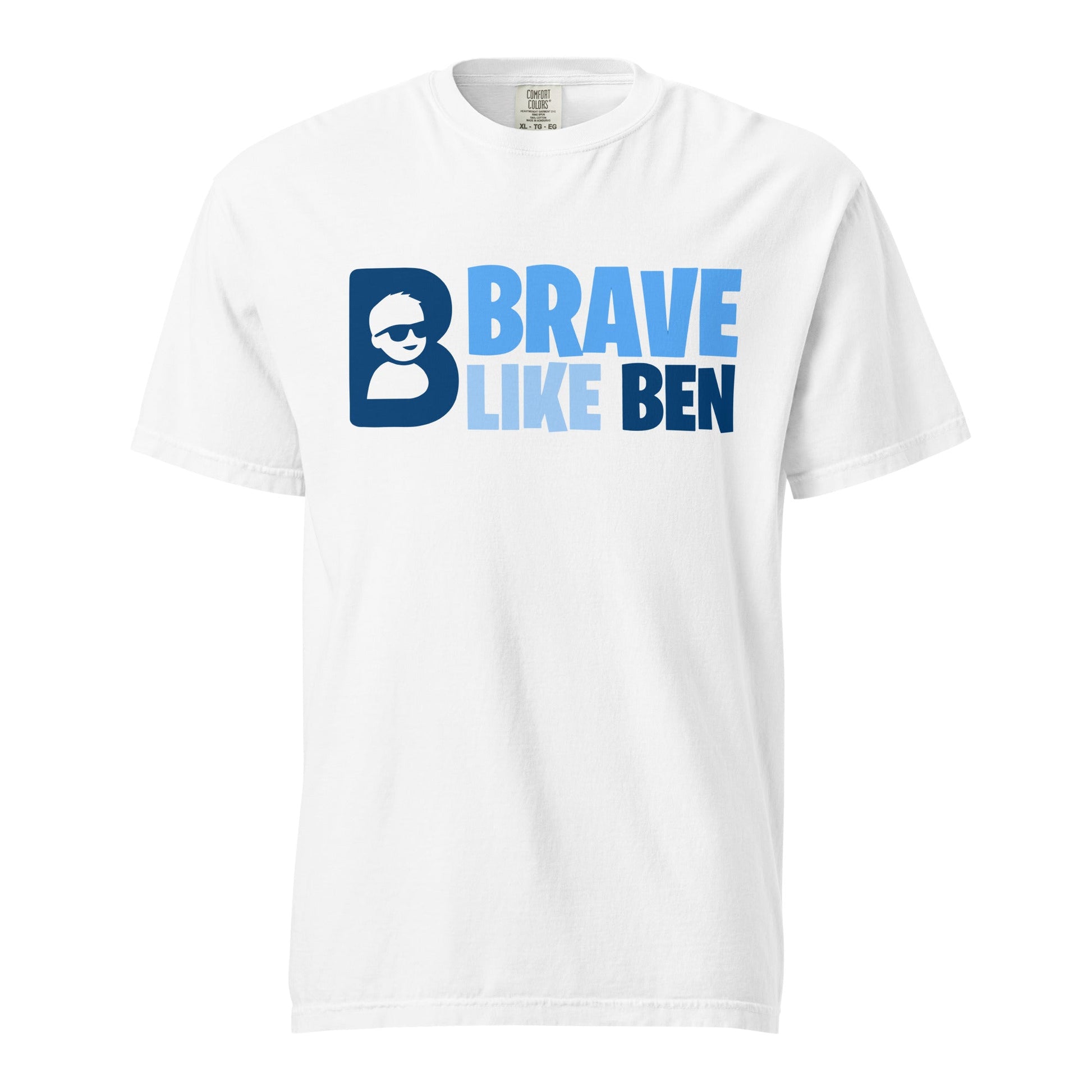 Signature | Comfort Colors T-Shirt | Brave Like Ben | Vanguard Logo