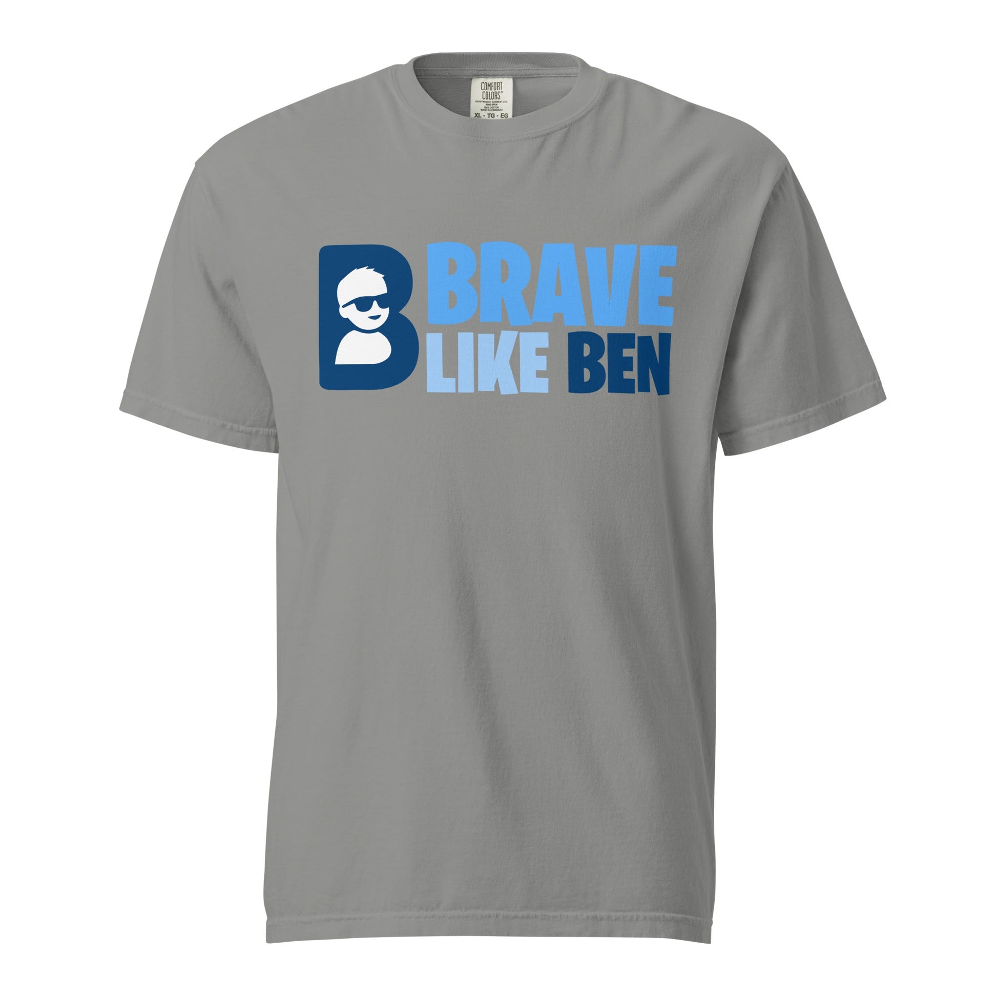 Signature | Comfort Colors T-Shirt | Brave Like Ben | Vanguard Logo