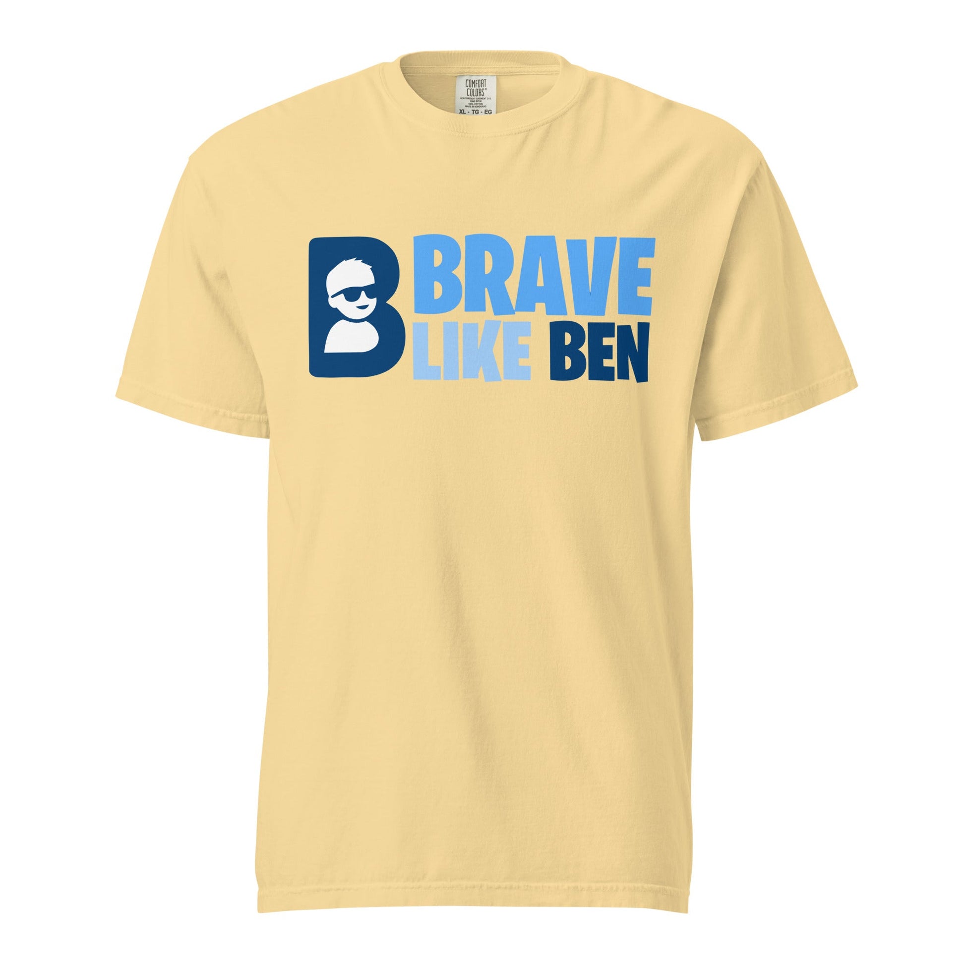 Signature | Comfort Colors T-Shirt | Brave Like Ben | Vanguard Logo