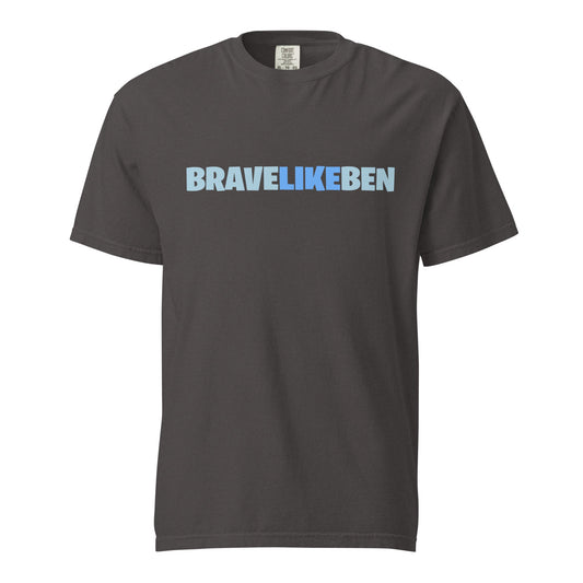 Signature | Comfort Colors T-Shirt | Brave Like Ben | Wordmark Logo