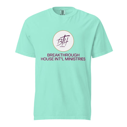 Signature | Comfort Colors T-Shirt | Breakthrough House International Ministries | Crest Logo
