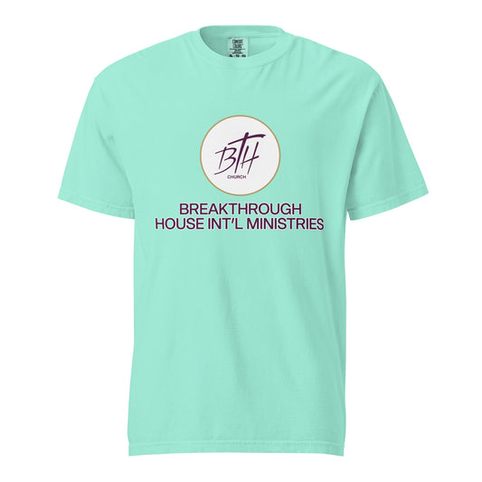 Signature | Comfort Colors T-Shirt | Breakthrough House International Ministries | Crest Logo