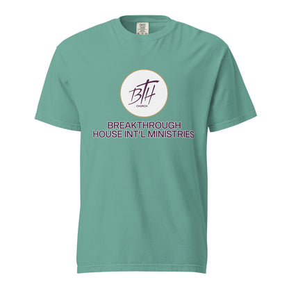 Signature | Comfort Colors T-Shirt | Breakthrough House International Ministries | Crest Logo
