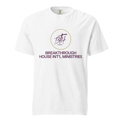 Signature | Comfort Colors T-Shirt | Breakthrough House International Ministries | Crest Logo