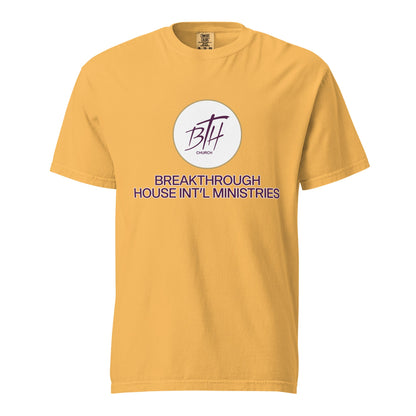 Signature | Comfort Colors T-Shirt | Breakthrough House International Ministries | Crest Logo