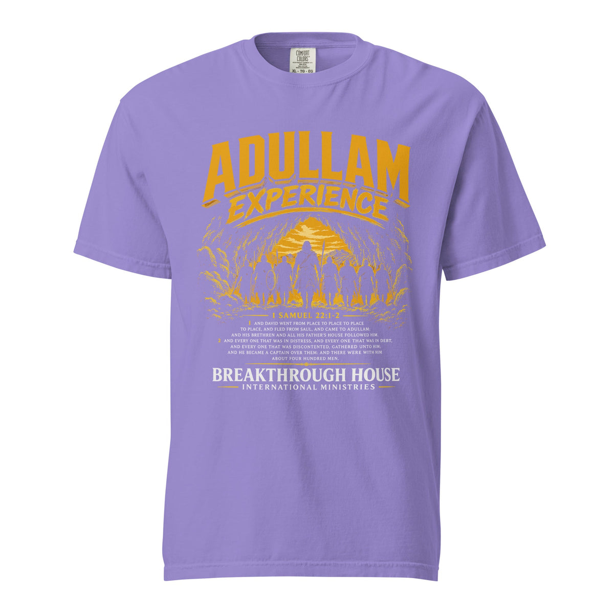 Signature | Comfort Colors T-Shirt | Breakthrough House International Ministries | Emblem Logo