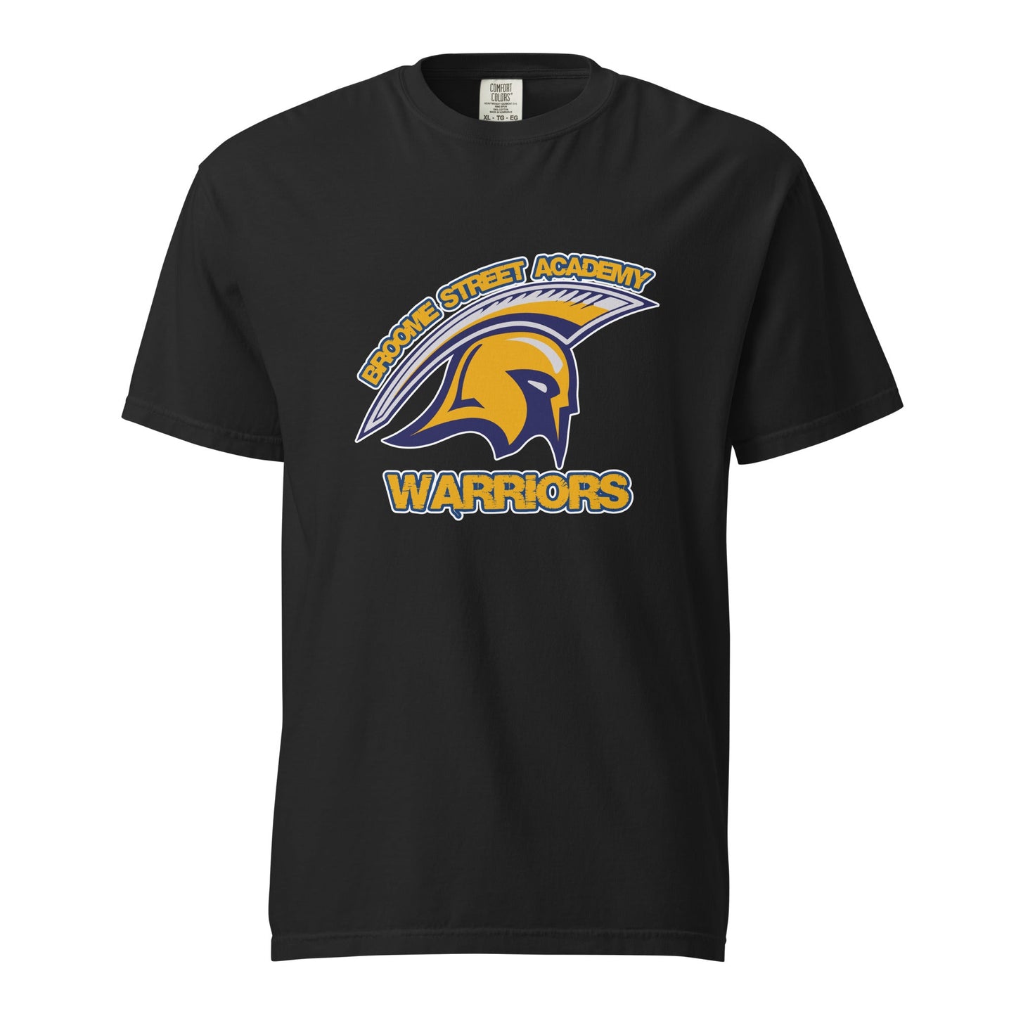 Signature | Comfort Colors T-Shirt | Broome Street Academy | Helmet Logo