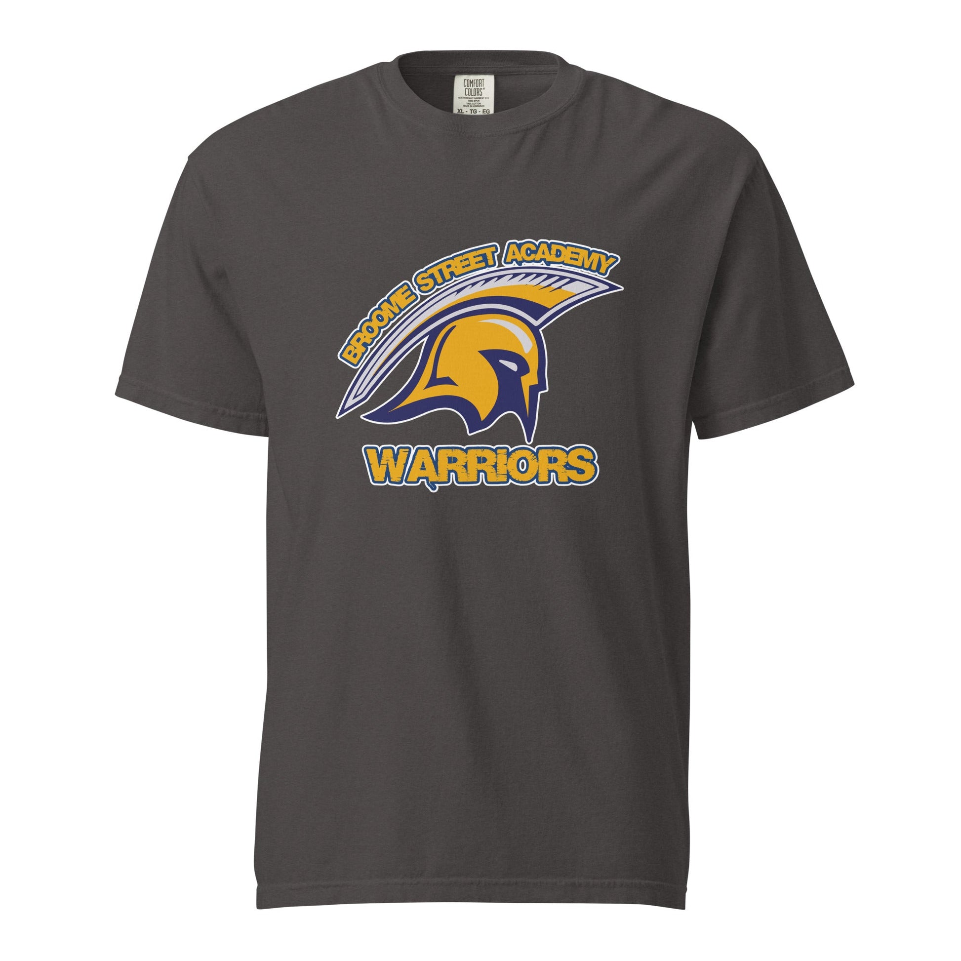 Signature | Comfort Colors T-Shirt | Broome Street Academy | Helmet Logo