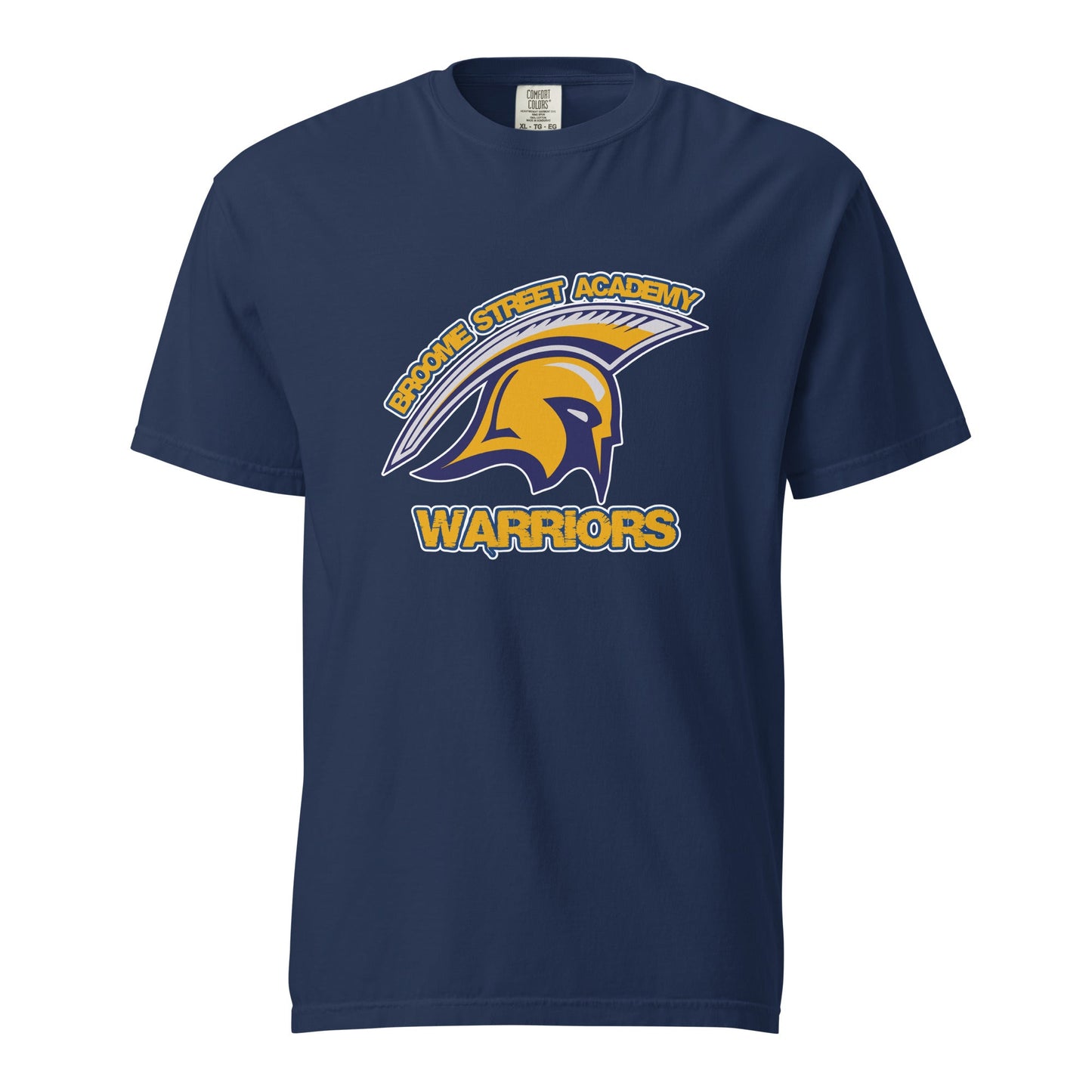 Signature | Comfort Colors T-Shirt | Broome Street Academy | Helmet Logo