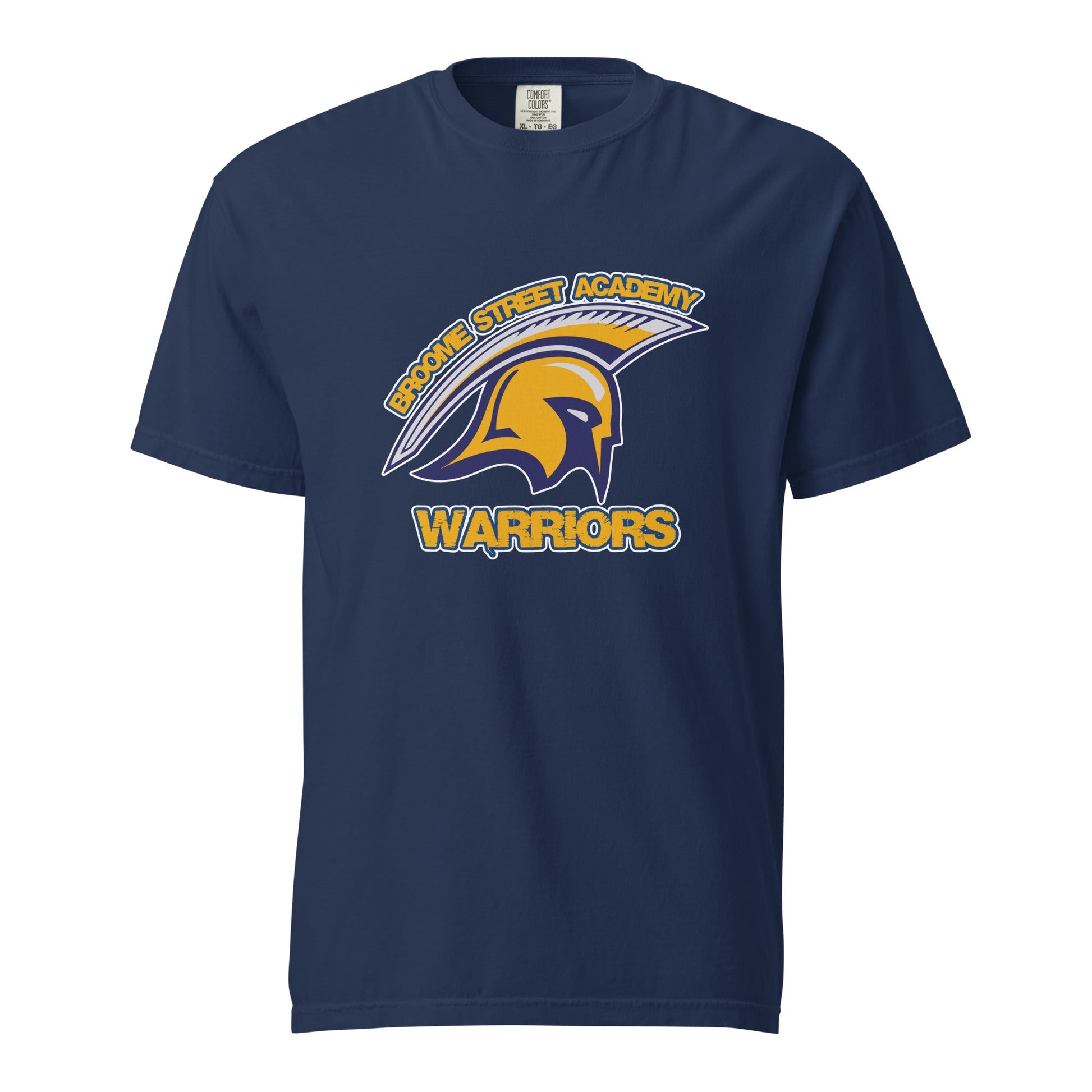 Signature | Comfort Colors T-Shirt | Broome Street Academy | Helmet Logo
