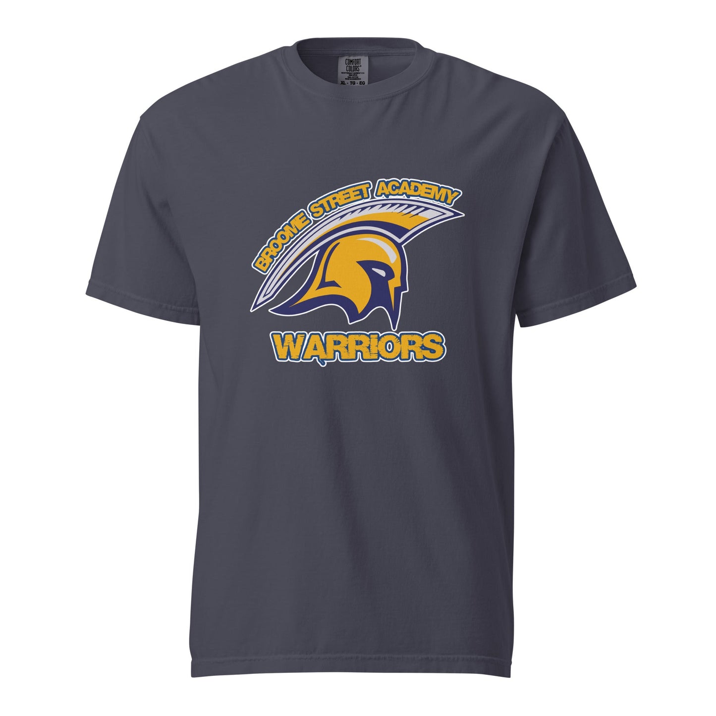 Signature | Comfort Colors T-Shirt | Broome Street Academy | Helmet Logo