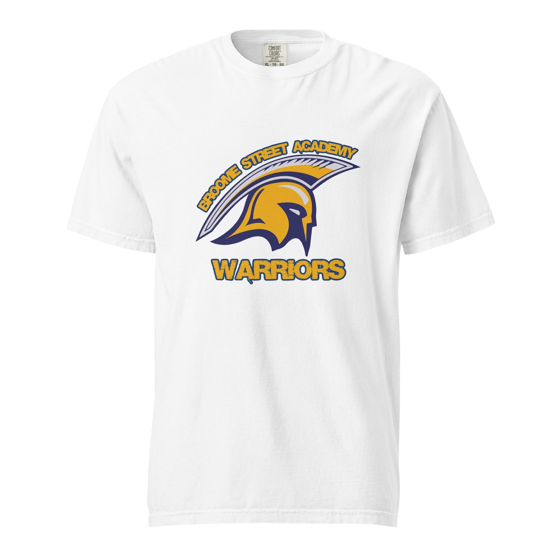 Signature | Comfort Colors T-Shirt | Broome Street Academy | Helmet Logo