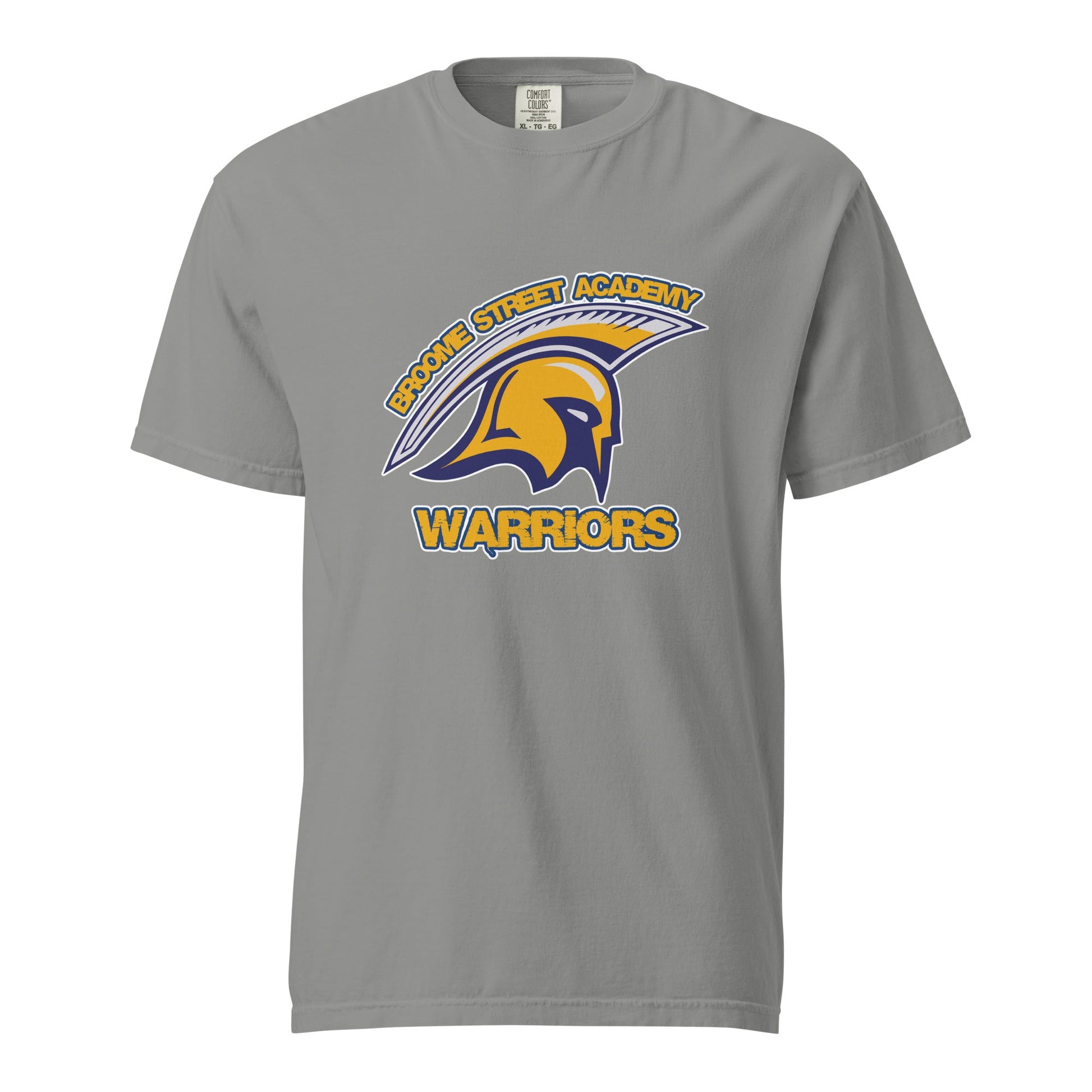 Signature | Comfort Colors T-Shirt | Broome Street Academy | Helmet Logo