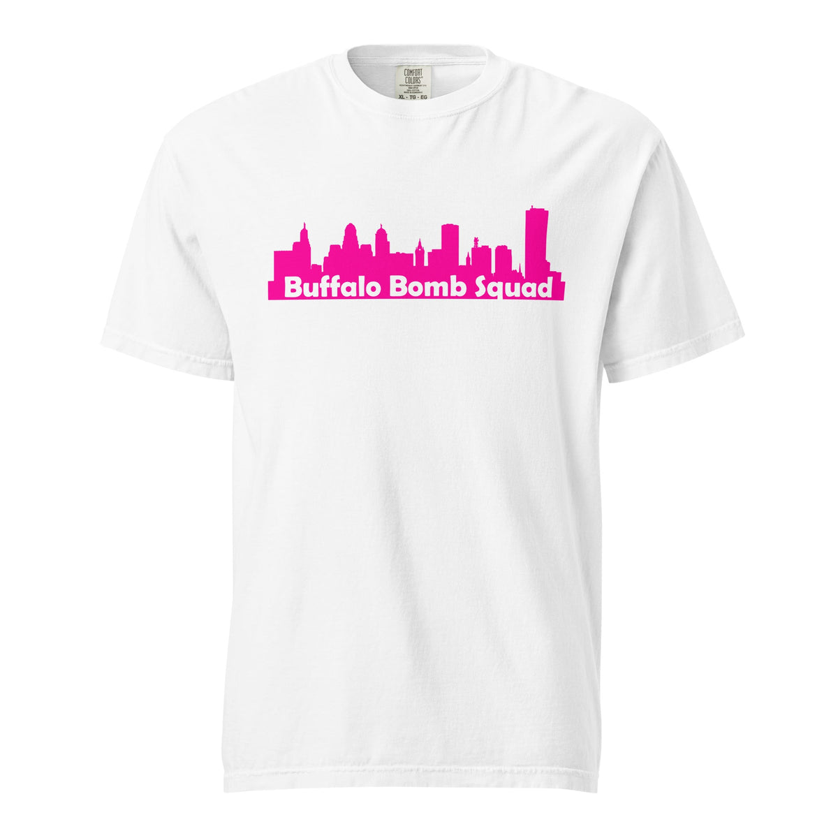 Signature | Comfort Colors T-Shirt | Buffalo Bomb Squad 16u | Skyline Logo