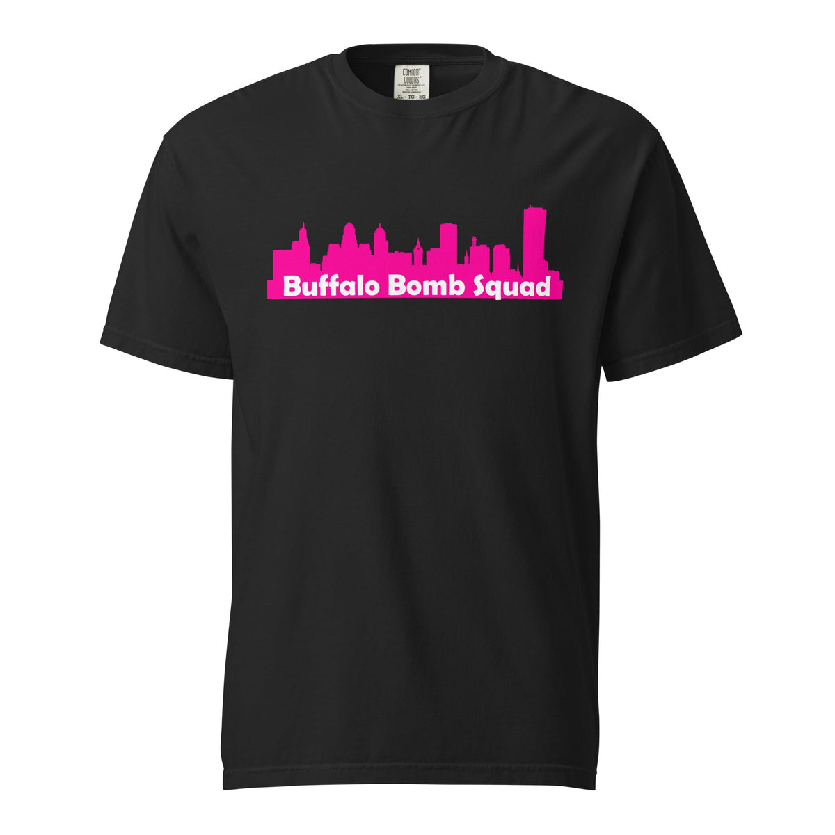 Signature | Comfort Colors T-Shirt | Buffalo Bomb Squad 16u | Skyline Logo
