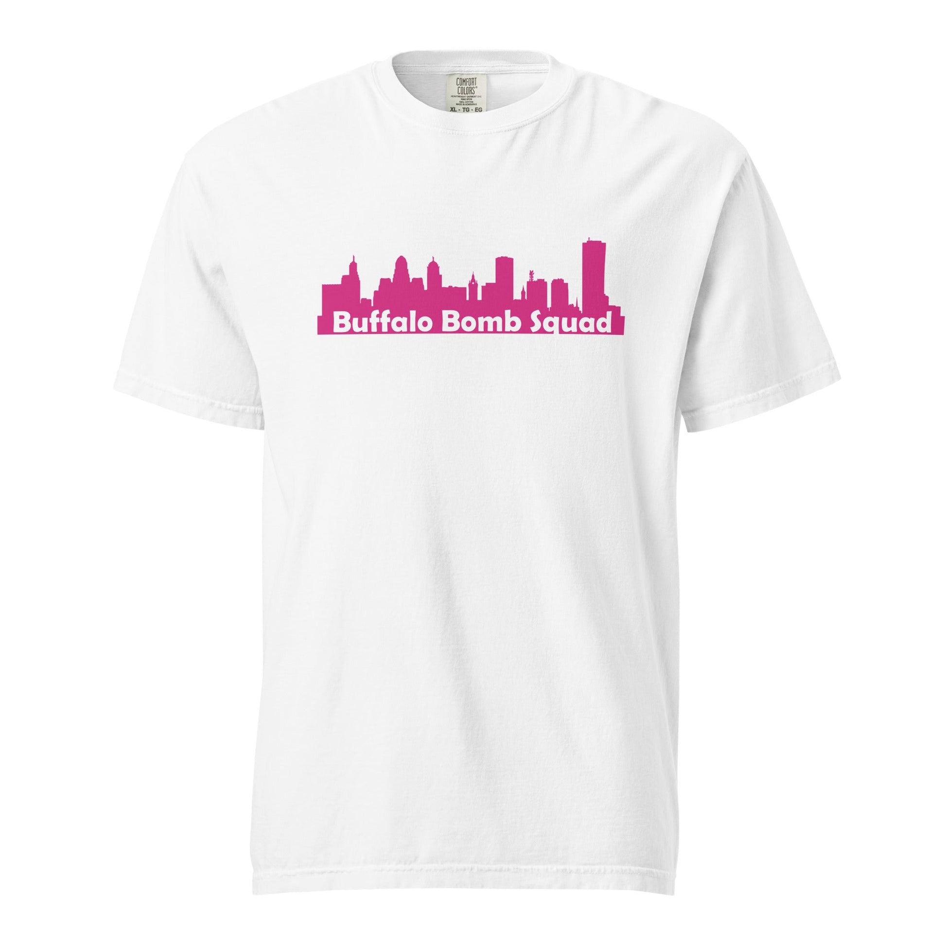 Signature | Comfort Colors T-Shirt | Buffalo Bomb Squad | Skyline Logo