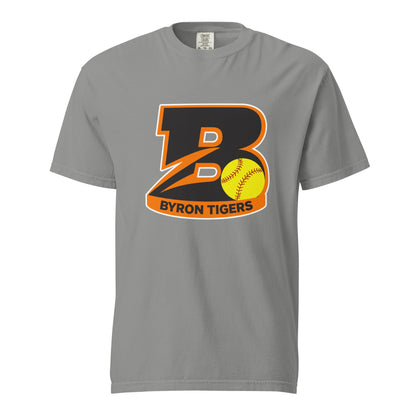 Signature | Comfort Colors T-Shirt | Byron High School Softball | Softball Logo