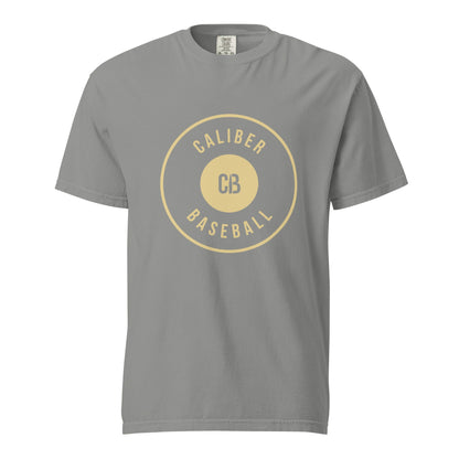 Signature | Comfort Colors T-Shirt | Caliber Baseball | Crest Logo