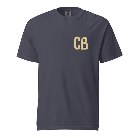 Signature | Comfort Colors T-Shirt | Caliber Baseball | Mark Logo