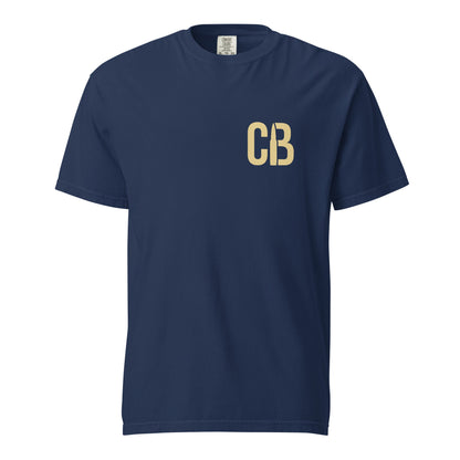 Signature | Comfort Colors T-Shirt | Caliber Baseball | Mark Logo