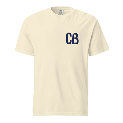 Signature | Comfort Colors T-Shirt | Caliber Baseball | Vanguard Velocity Logo