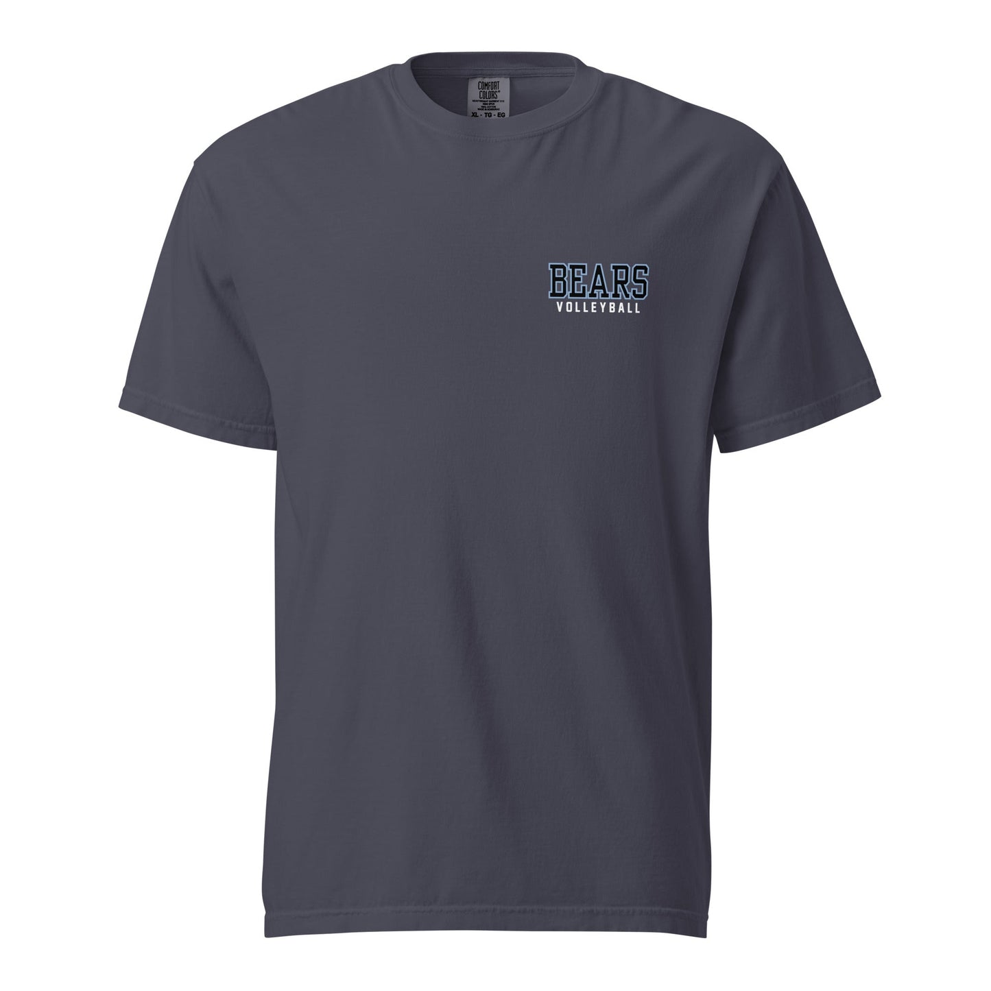 Signature | Comfort Colors T-Shirt | Cambridge Volleyball | Block Bears Logo